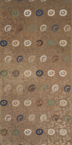 JAPANESE SILK BROCADE 18TH CENTURY
