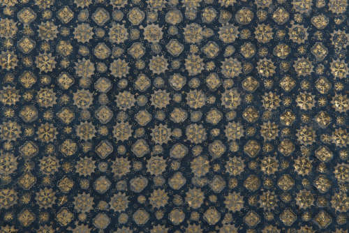 Gold leaf shoulder cloth. Palembang, Sumatra. 19th Century