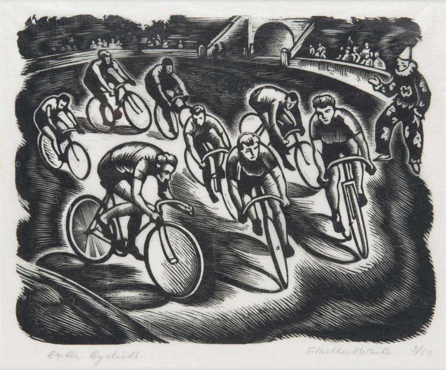 'Enter Cyclists' Ethelbert White (1891-1972)