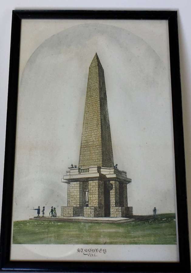 Stoodley Pike, watercolour on paper 19th Century