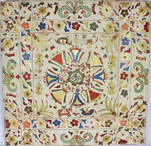 Indian Rumal embroidery