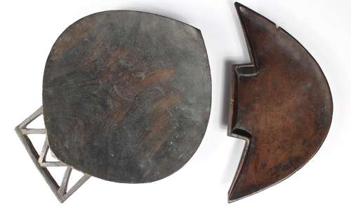 Two rare Fiji priest bowls