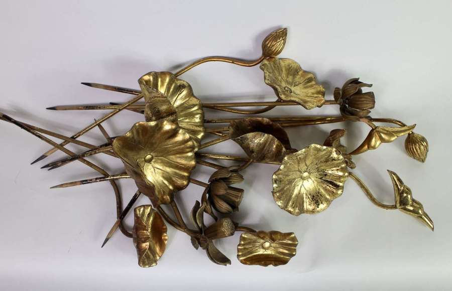 Giltwood temple flowers