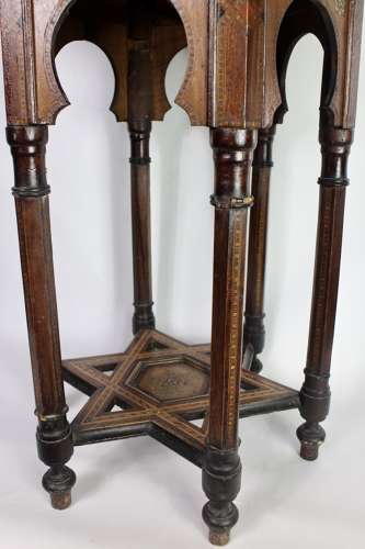 Moorish table